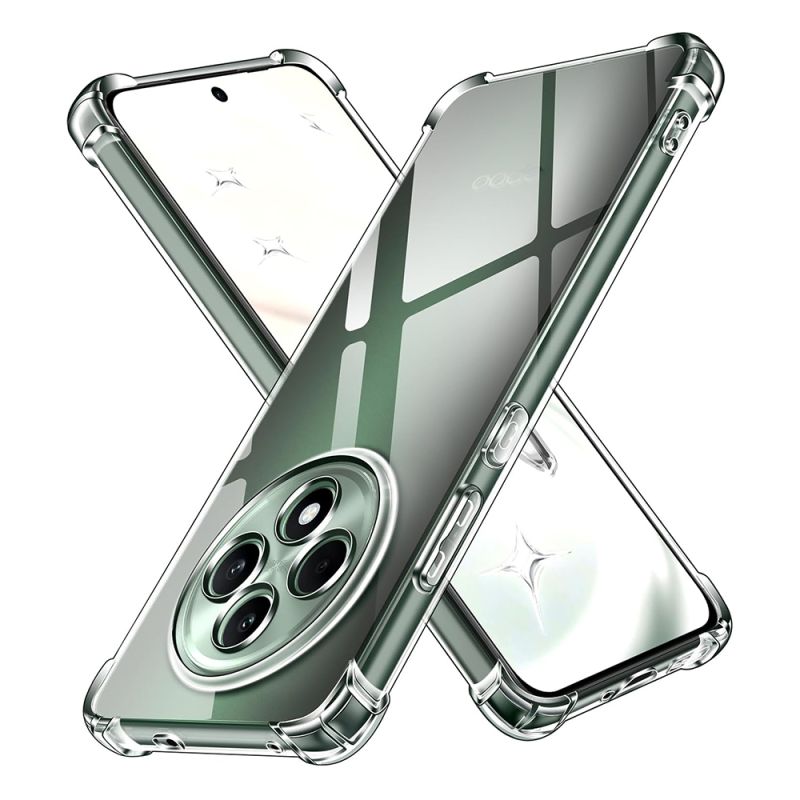 Husa pentru Oppo Reno12 F 4G / Reno12 F 5G / Reno12 FS 4G / Reno12 FS 5G - Techsuit Shockproof Clear Silicone - Clear