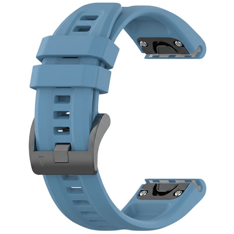 Curea pentru Garmin Fenix 3/3 HR/5X/5X Plus/6X/6X Pro/7X/7X Pro Solar/9/9 Pro/9 Pro Solar - Techsuit Watchband QuickFit 26mm (W060) - Marine Blue