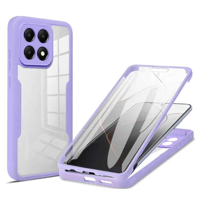 Husa pentru Xiaomi Poco F6 Pro + Folie - Techsuit ColorVerse 360 Series - Purple