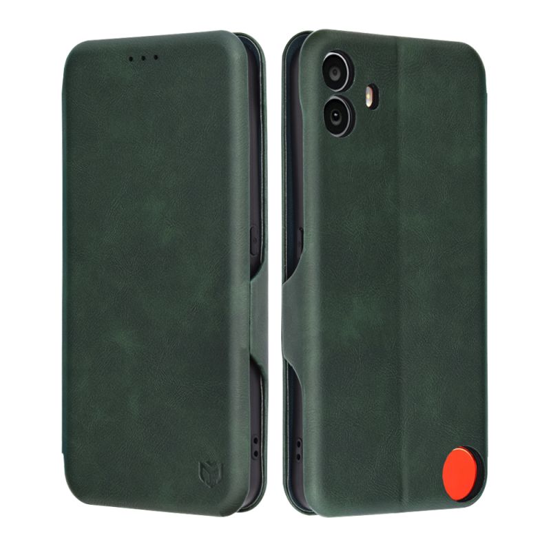 Husa pentru Nothing CMF Phone 1 - Techsuit Safe Wallet Plus - Green