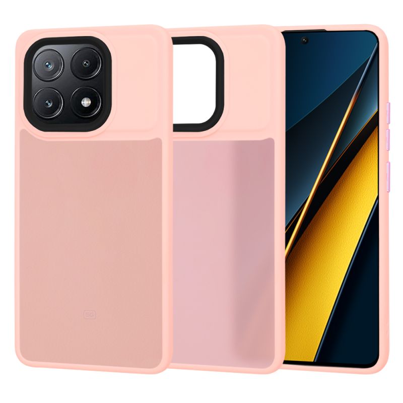 Husa pentru Xiaomi Poco X6 Pro - Techsuit HaloFrost Series - Pink