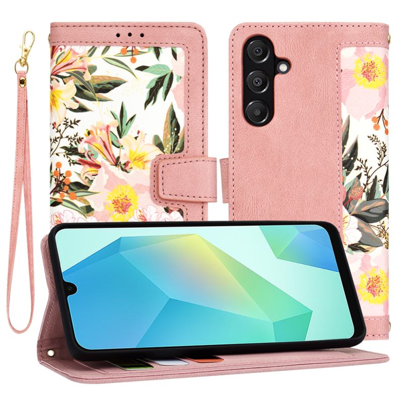 Husa pentru Samsung Galaxy A16 4G / A16 5G - Techsuit FlipCraft - Sweetheart Pink