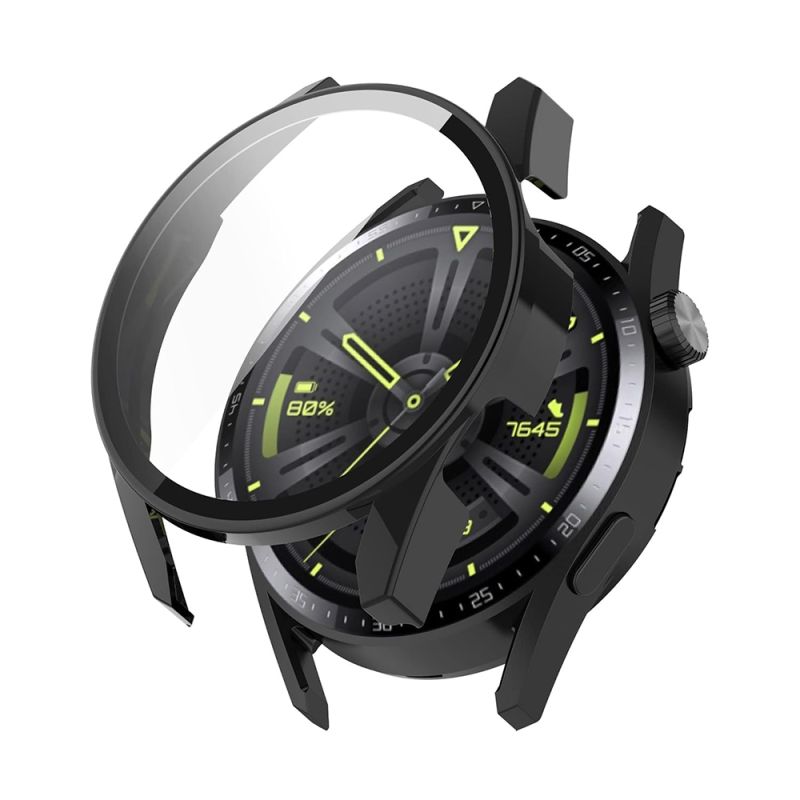 Husa pentru Huawei Watch GT 3 (42mm) + Folie - Techsuit Defense360 Pro - Black