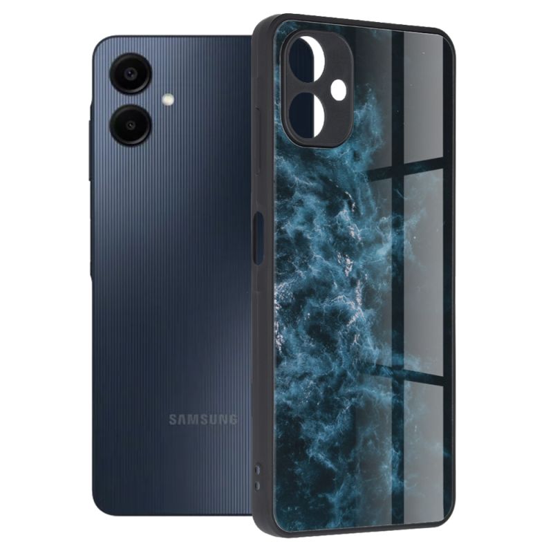 Husa pentru Samsung Galaxy A06 4G - Techsuit Glaze Series - Blue Nebula