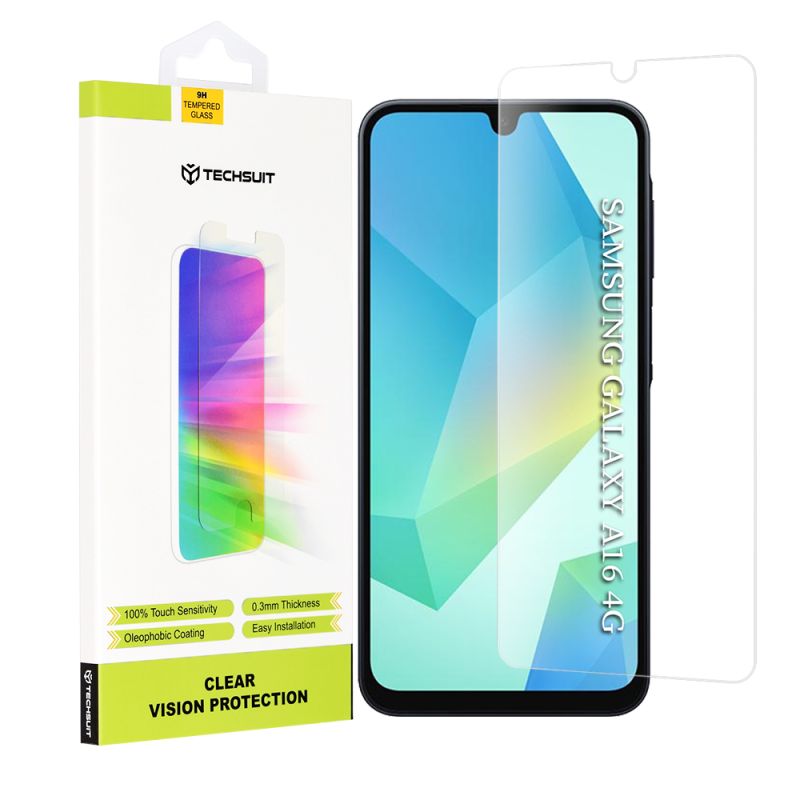 Folie pentru Samsung Galaxy A16 4G / A16 5G / A17 4G / A17 5G / A18 5G / A18 4G - Techsuit Clear Vision Glass - Transparent