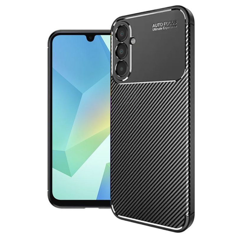 Husa pentru Samsung Galaxy A16 4G / A16 5G - Techsuit CarbonFiber - Black
