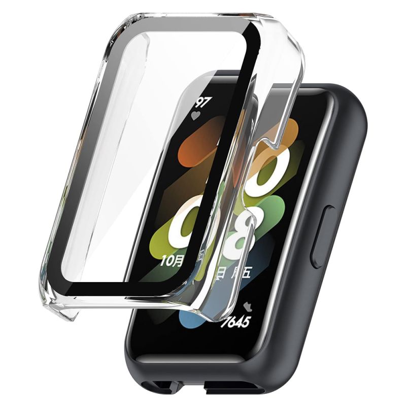 Husa pentru Huawei Band 8 / 9 + Folie - Techsuit Defense360 Pro - Clear