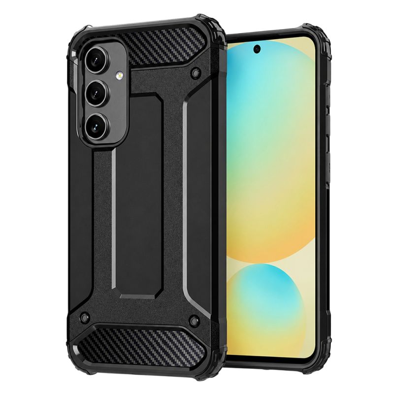 Husa pentru Samsung Galaxy S24 FE - Techsuit Hybrid Armor - Black