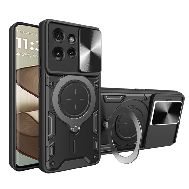 Husa pentru Motorola Edge 50 - Techsuit CamGuard Pro - Black