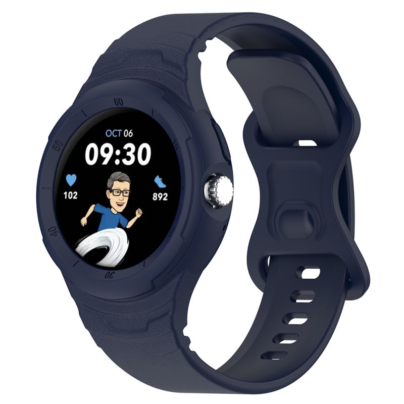 Curea pentru Google Pixel Watch / Watch 2 / Watch 3 / Watch 4 41mm - Techsuit Watchband (W066) - Navy Blue