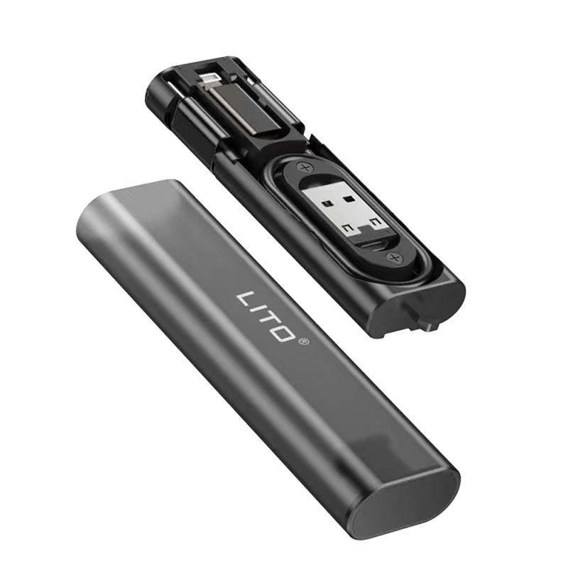 Organizator Cabluri, Trusa All-In-One - Lito (LM01) - Black