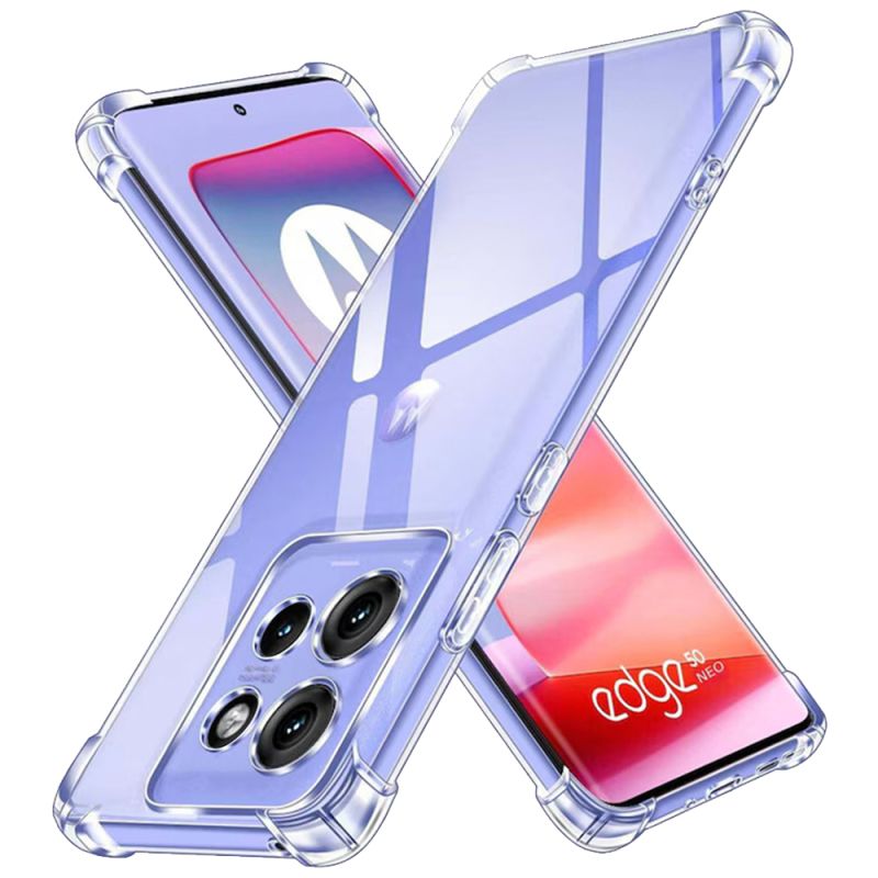 Husa pentru Motorola Edge 50 Neo / Edge 60 Neo / Motorola ThinkPhone 25 - Techsuit Shockproof Clear Silicone - Clear