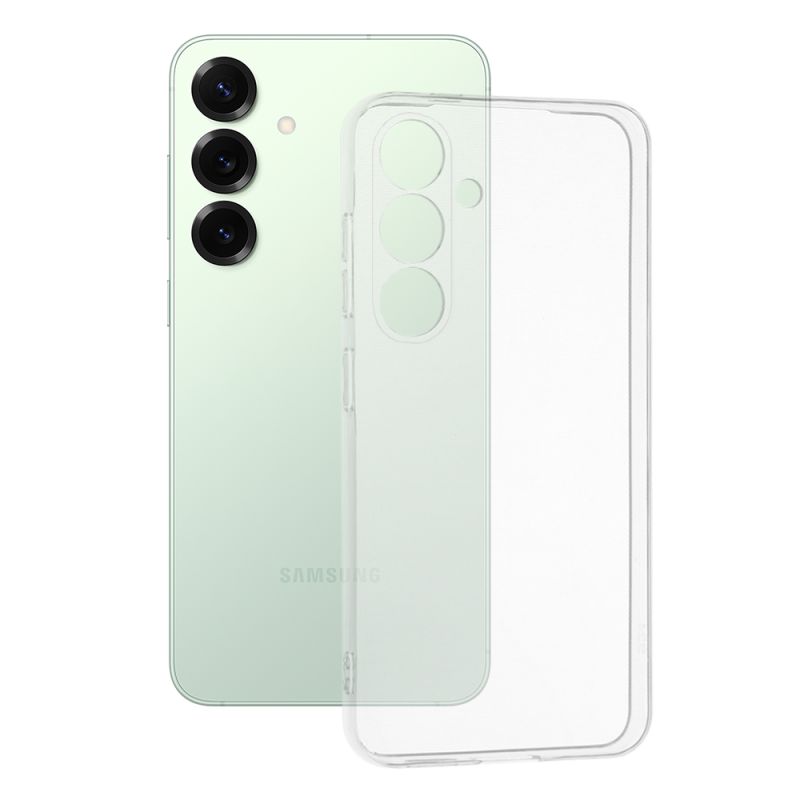 Husa pentru Samsung Galaxy S25 Plus - Techsuit Clear Silicone - Transparent