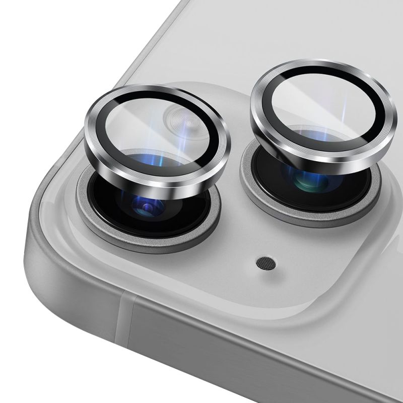 Folie pentru iPhone 14 / iPhone 14 Plus - Lito S+ Camera Glass Protector - Silver