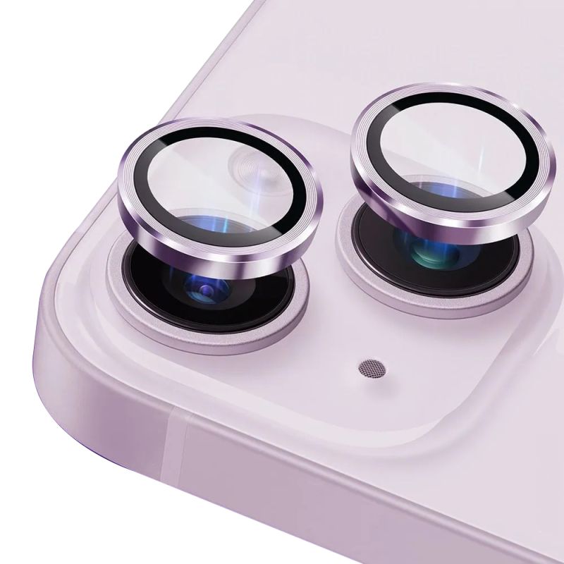 Folie pentru iPhone 14 / iPhone 14 Plus - Lito S+ Camera Glass Protector - Purple