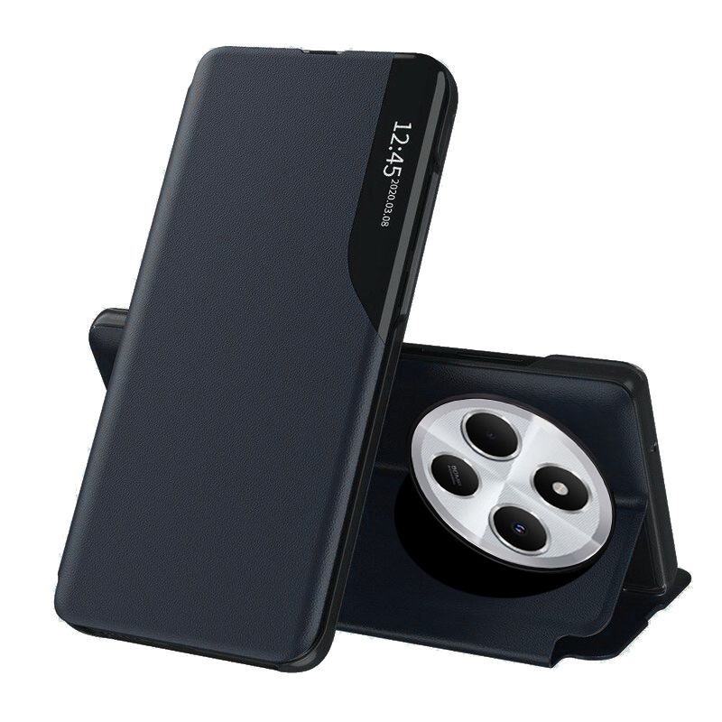 Husa pentru Xiaomi Redmi 14C / Poco C75 - Techsuit eFold Series - Dark Blue