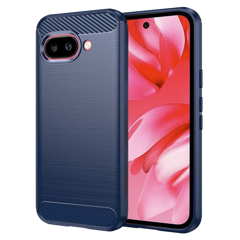 Husa pentru Google Pixel 9a - Techsuit Carbon Silicone - Blue