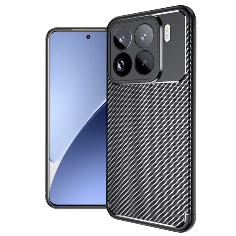 Husa pentru Xiaomi 15 Pro - Techsuit CarbonFiber - Black