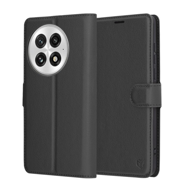 Husa pentru OnePlus 13 - Techsuit Leather Folio - Black