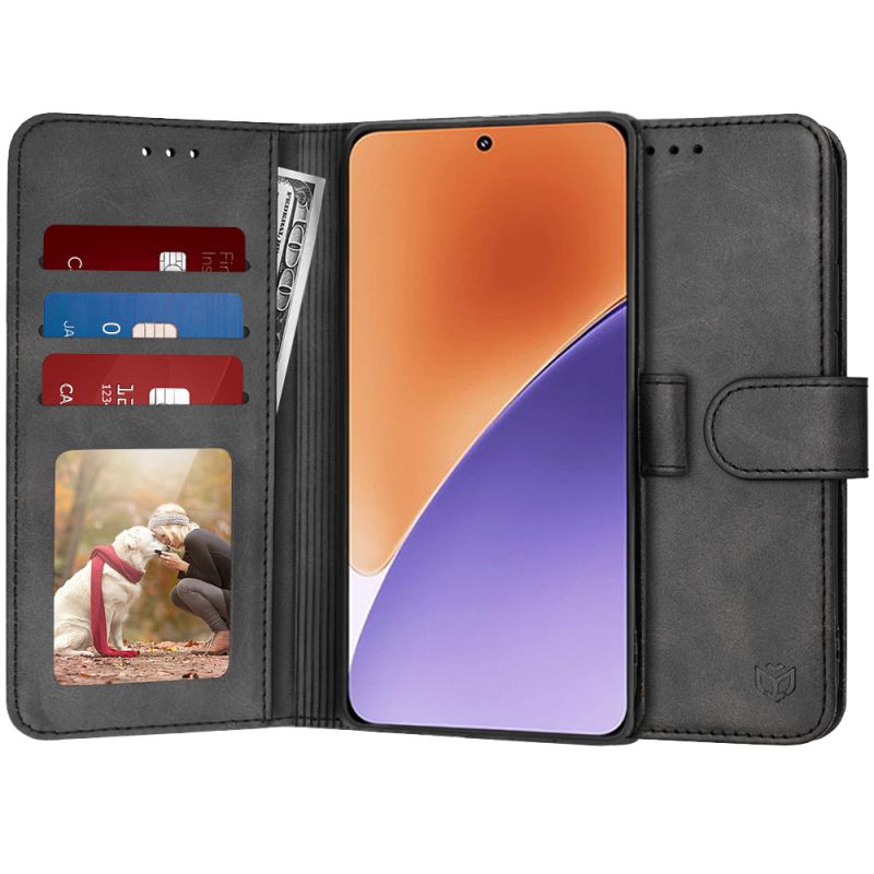 Husa pentru Xiaomi 15 - Techsuit Diary Book - Black