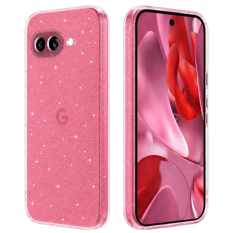 Husa pentru Google Pixel 9a - Techsuit SparkleSkin Series - Clear