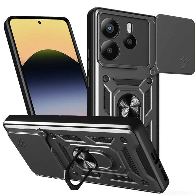 Husa pentru Xiaomi Redmi Note 14 5G - Techsuit CamShield Series - Black