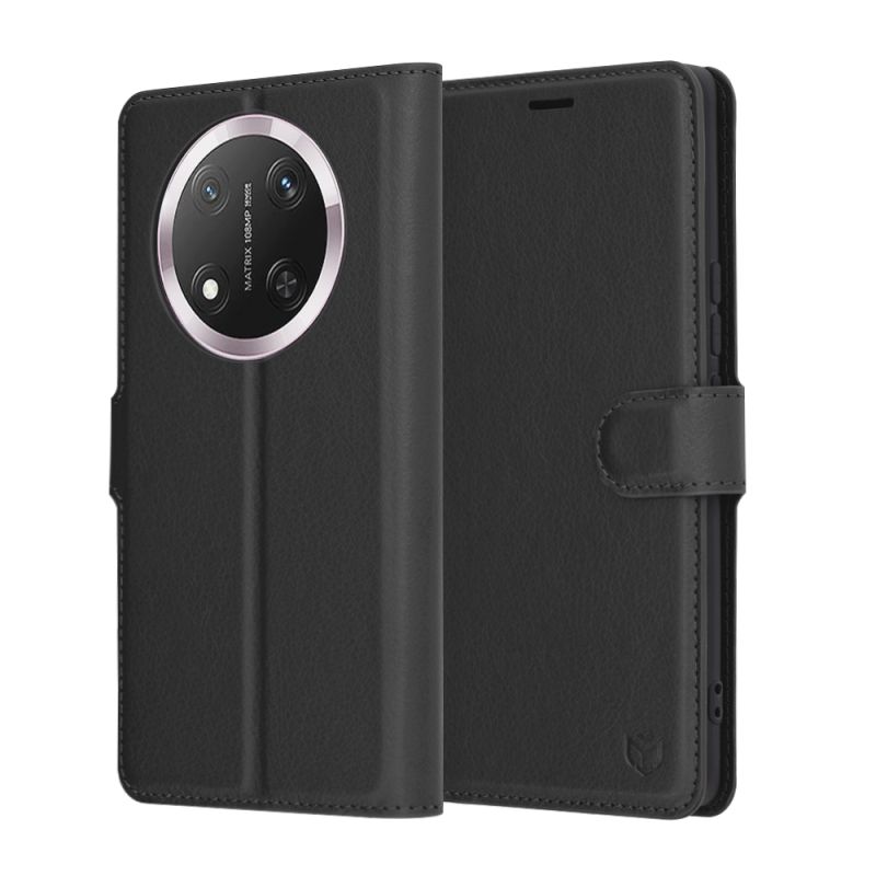 Husa pentru Honor Magic7 Lite / X9c - Techsuit Leather Folio - Black