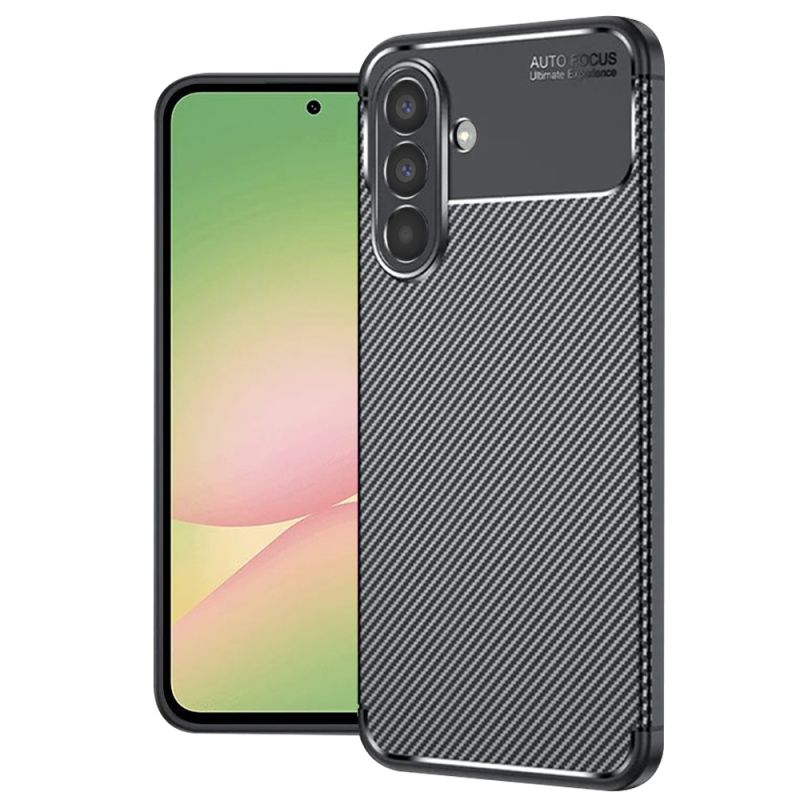 Husa pentru Samsung Galaxy A56 5G - Techsuit CarbonFiber - Black