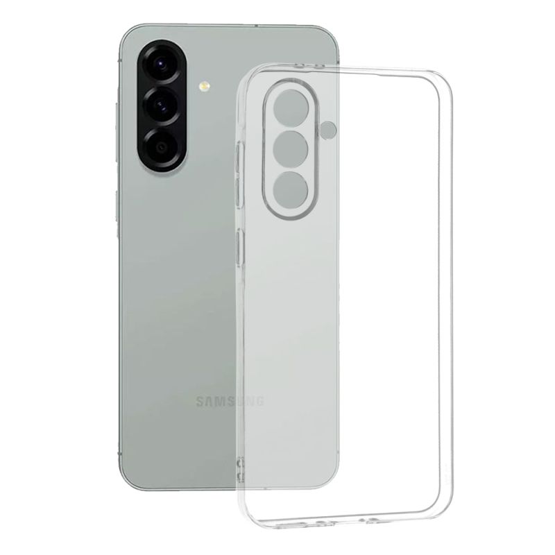 Husa pentru Samsung Galaxy A56 5G - Techsuit Clear Silicone - Transparent