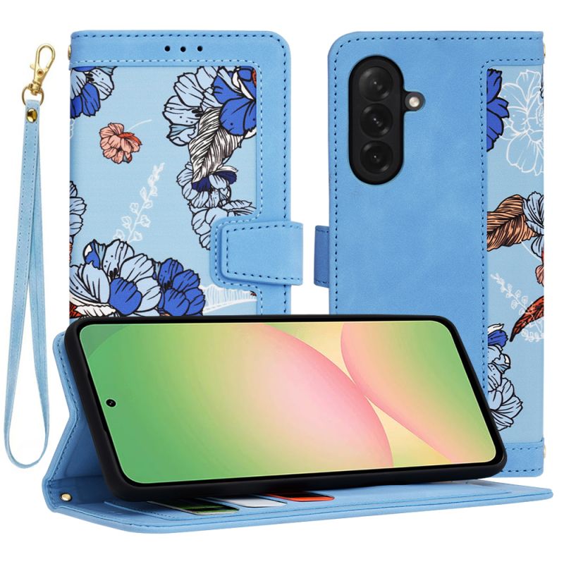 Husa pentru Samsung Galaxy A56 5G - Techsuit FlipCraft - Vibrant Blue