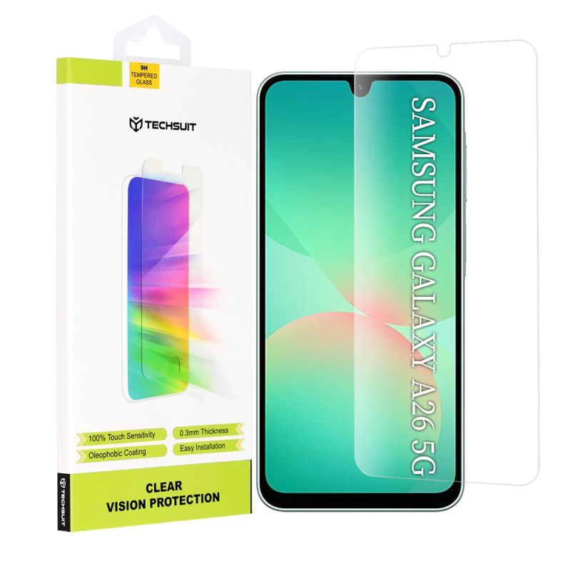 Folie pentru Samsung Galaxy A26 5G - Techsuit Clear Vision Glass - Transparent
