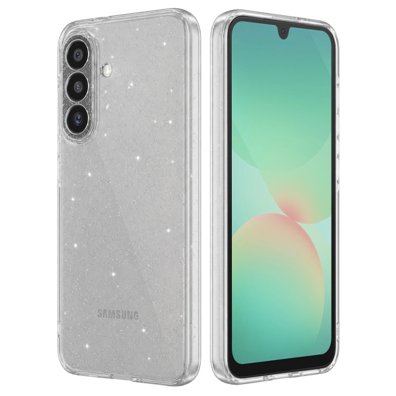 Husa pentru Samsung Galaxy A26 5G - Techsuit SparkleSkin Series - Clear