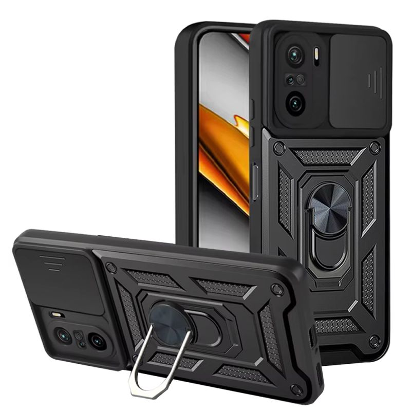 Husa pentru Xiaomi Mi 11i / Poco F3 - Techsuit CamShield Series - Black
