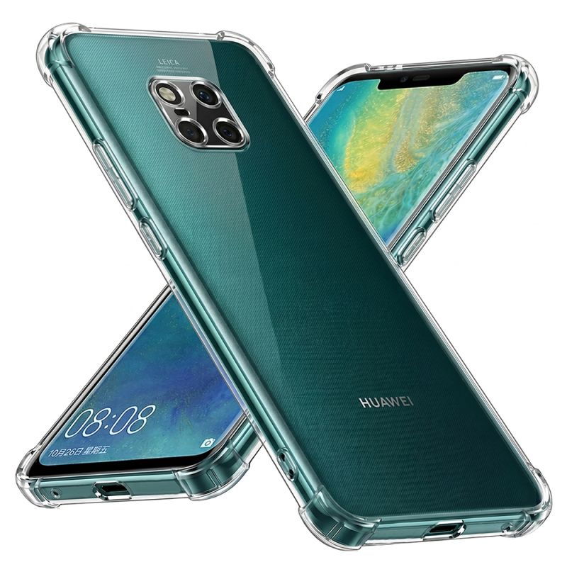 Husa pentru Huawei Mate 20 Pro - Techsuit Shockproof Clear Silicone - Clear