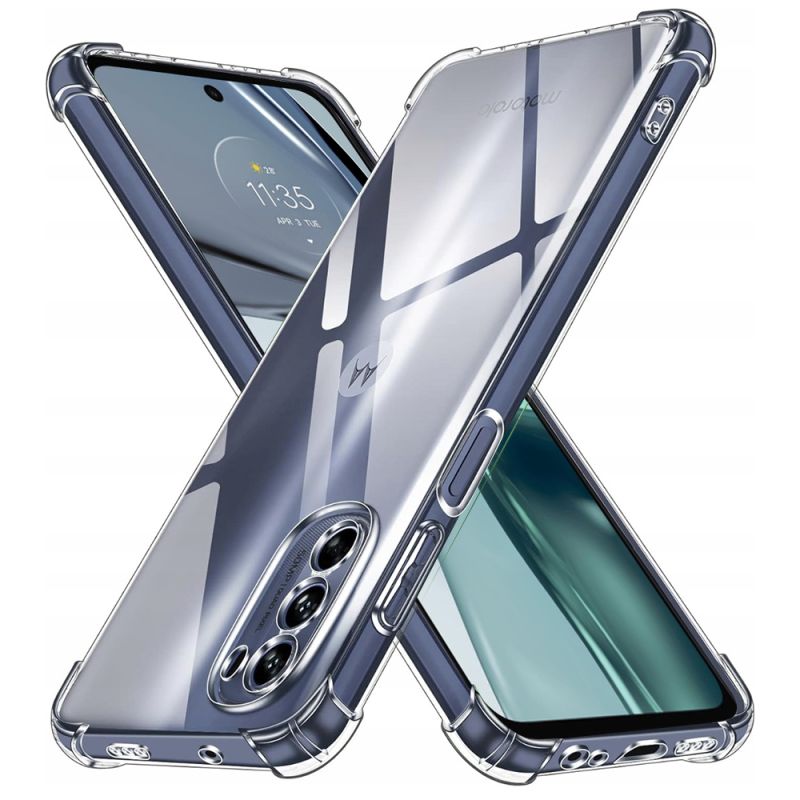 Husa pentru Motorola Moto G62 5G - Techsuit Shockproof Clear Silicone - Clear