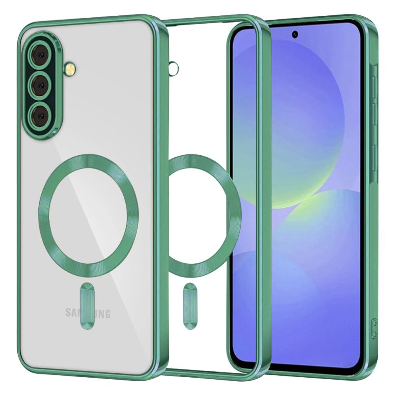 Husa pentru Samsung Galaxy A36 5G / A56 5G - Techsuit Luxury Crystal MagSafe - Light Green