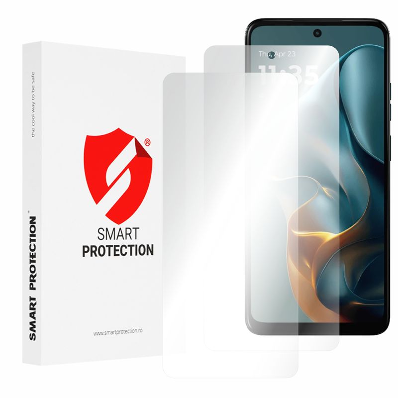 [Pachet 2x] Folie regenerabila premium Motorola Moto G05 / E15 - Smart Protection Classic - Clear