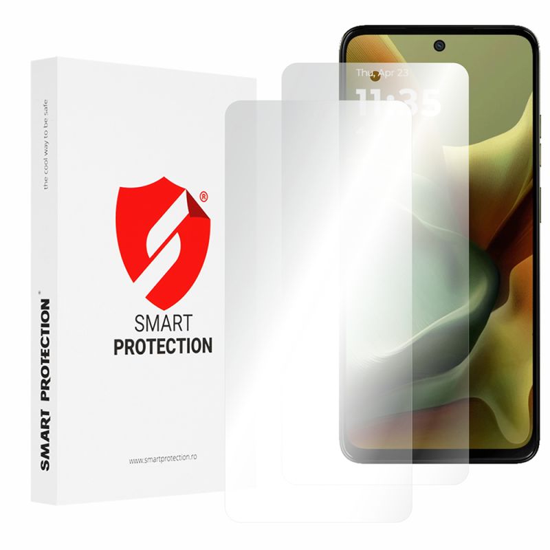 [Pachet 2x] Folie regenerabila premium Motorola Moto G15 / G15 Power - Smart Protection Classic - Clear