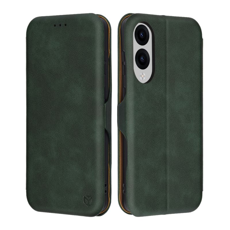 Husa pentru Samsung Galaxy S25 Edge - Techsuit Safe Wallet Plus - Green