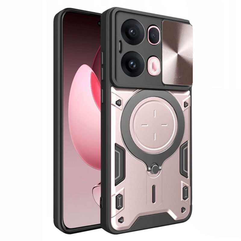 Husa pentru Oppo Reno13 Pro - Techsuit CamGuard Pro - Rose Gold