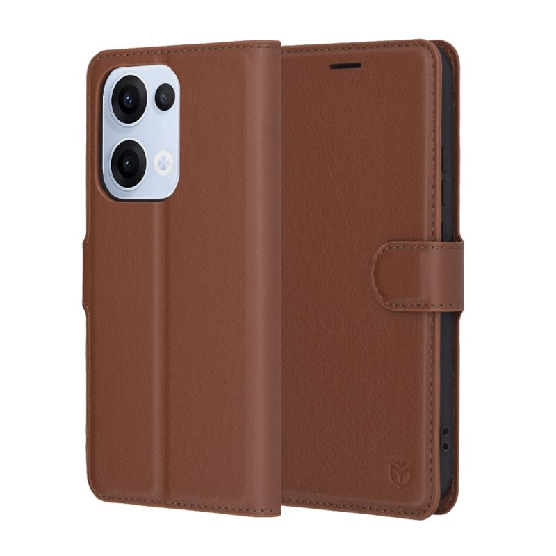 Husa pentru Oppo Reno13 - Techsuit Leather Folio - Brown
