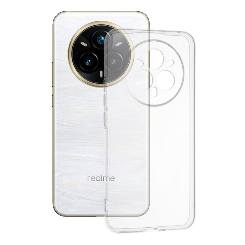 Husa pentru Realme 14 Pro+ - Techsuit Clear Silicone - Transparent
