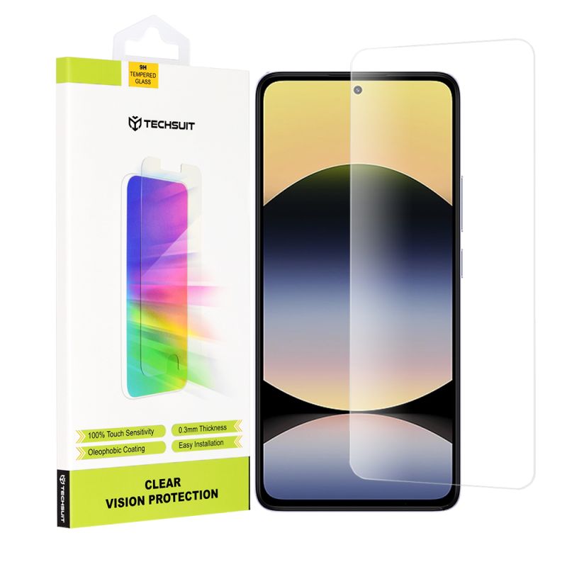 Folie pentru Xiaomi Redmi Note 14 4G (Standard) - Techsuit Clear Vision Glass - Transparent
