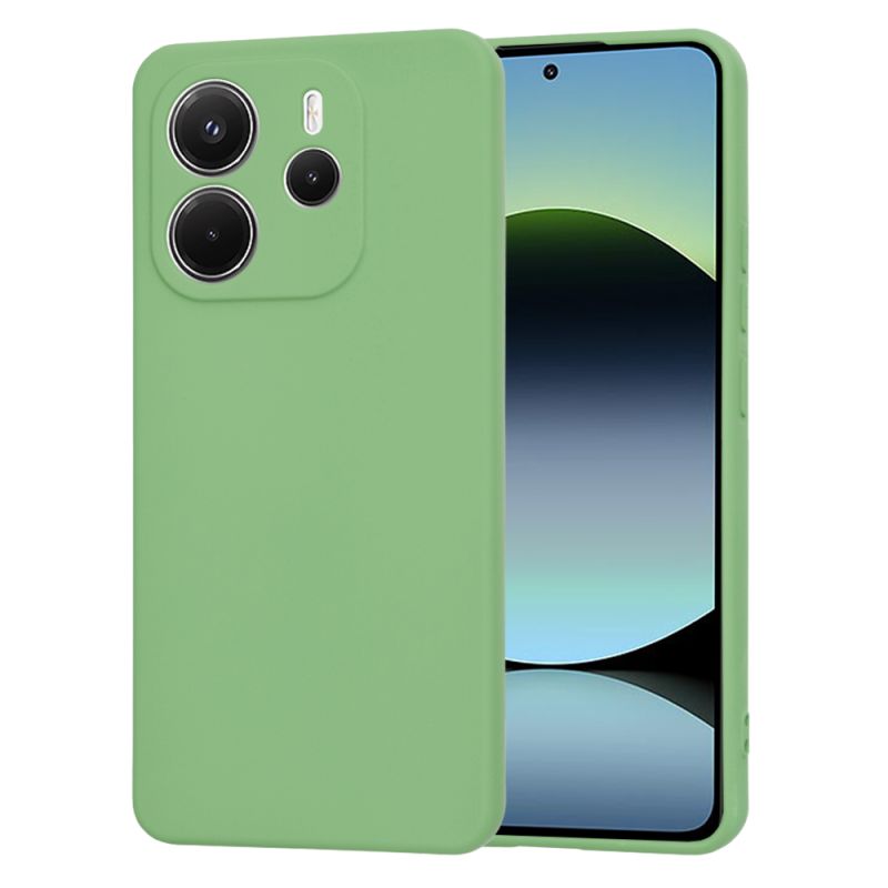 Husa pentru Xiaomi Redmi Note 14 4G (Standard) - Techsuit SoftFlex - Mint Green