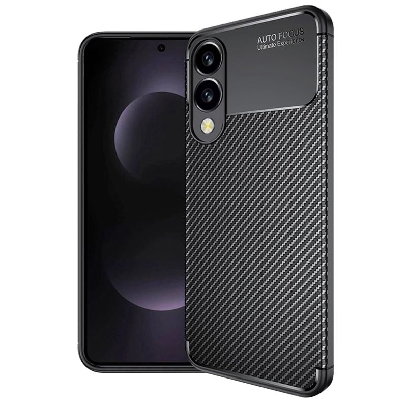 Husa pentru Samsung Galaxy S25 Edge - Techsuit CarbonFiber - Black