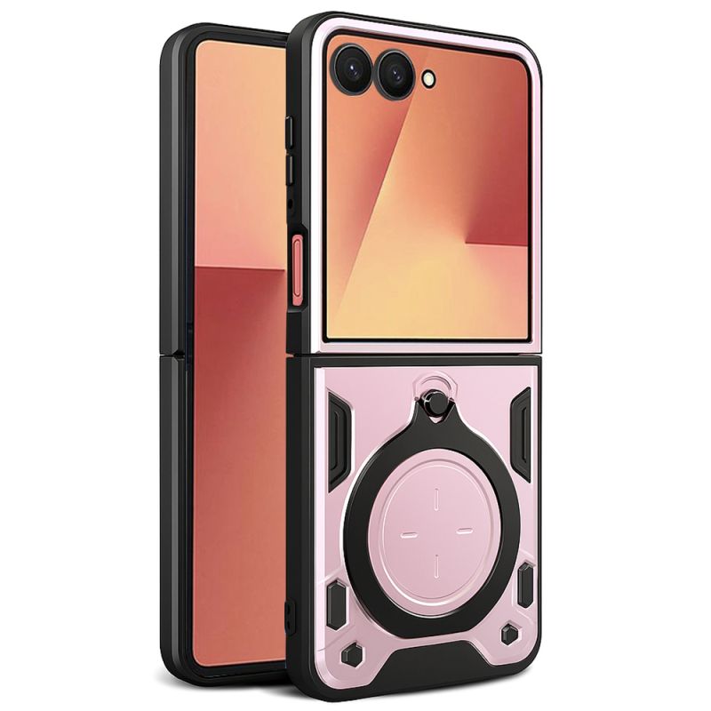 Husa pentru Samsung Galaxy Z Flip7 - Techsuit CamGuard Pro - Rose Gold