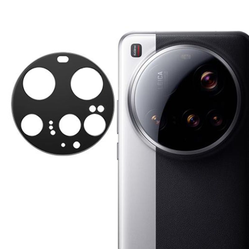 Folie Camera pentru Xiaomi 15 Ultra - Techsuit Full Camera Glass - Black
