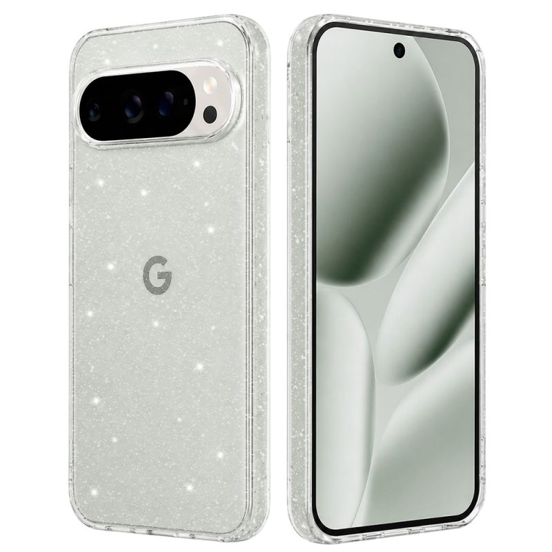 Husa pentru Google Pixel 10 Pro XL - Techsuit SparkleSkin Series - Clear