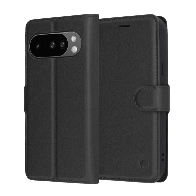 Husa pentru Google Pixel 10 Pro XL - Techsuit Leather Folio - Black