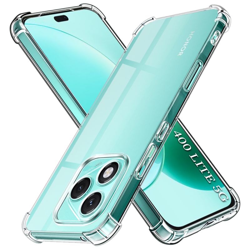Husa pentru Honor 400 Lite - Techsuit Shockproof Clear Silicone - Clear